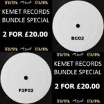 Kemet Records Double Vinyl Bundle Special - BC02, F2F02