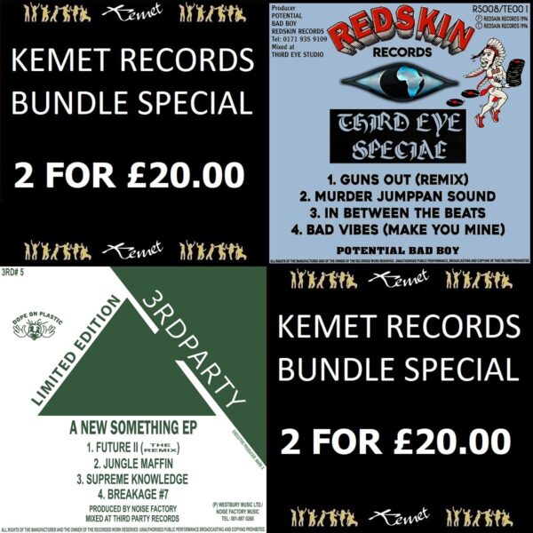 Kemet Records Double Vinyl Bundle Special - RS008, 3RD#7