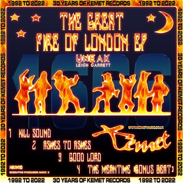 Kemet Records Uneak 1666 The Great Fire Of London EP KM40