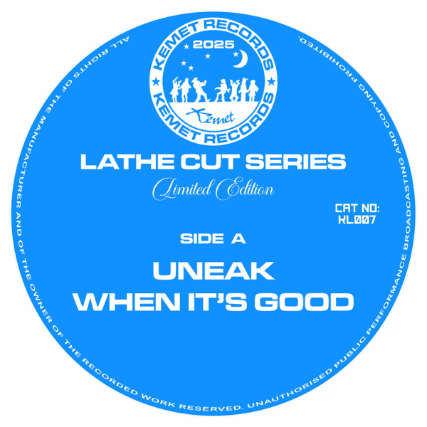 Kemet Records Limited Edition Lathe Cut Series KL007 + KL008 Bundle